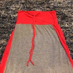 Pink and grey dress/skirt